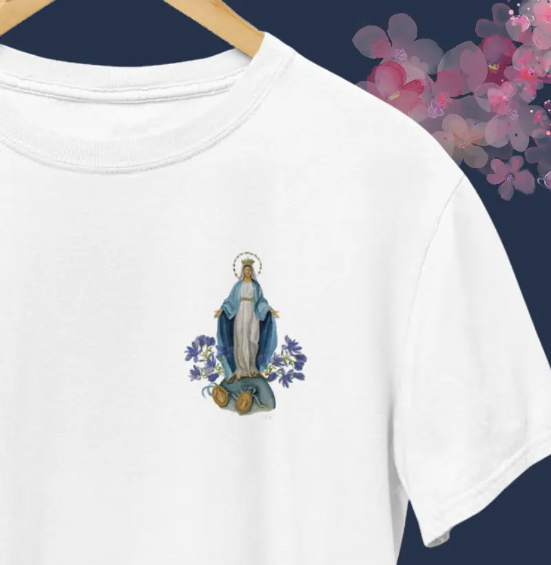 N. Senhora das Graças - Aquarela, bolso