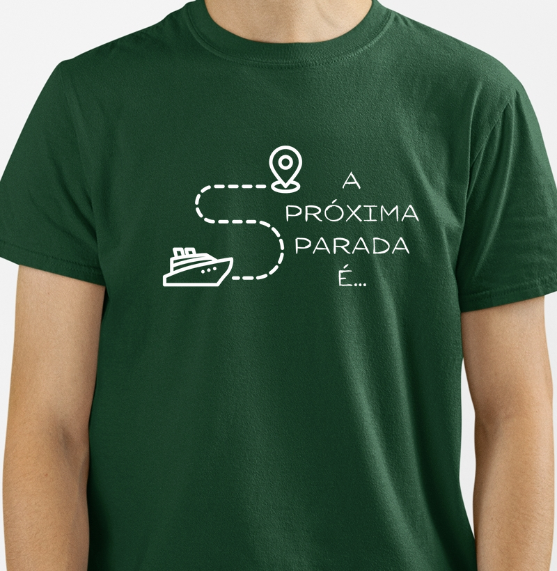 Camiseta "A próxima parada é..."