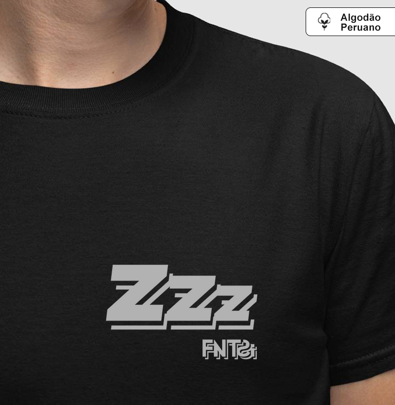 T-SHIRT "SONO" / ZZZ (ALGODÃO PERUANO)
