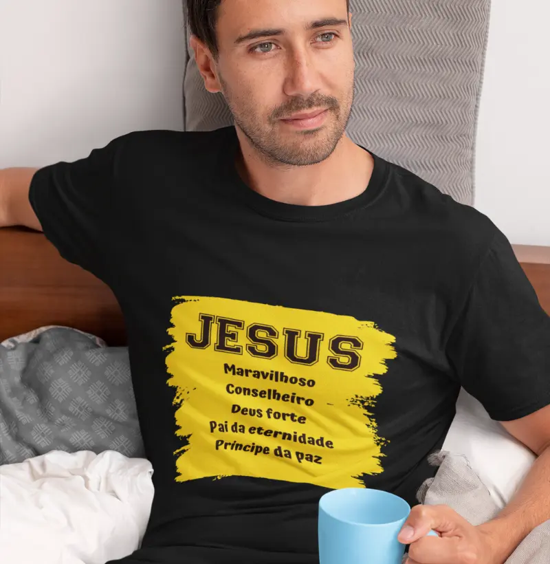 Camiseta Jesus Maravilhoso Conselheiro