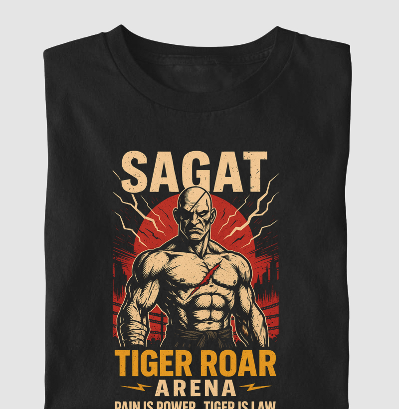 Sagat Tiger Roar Street Fighter Rock Collection