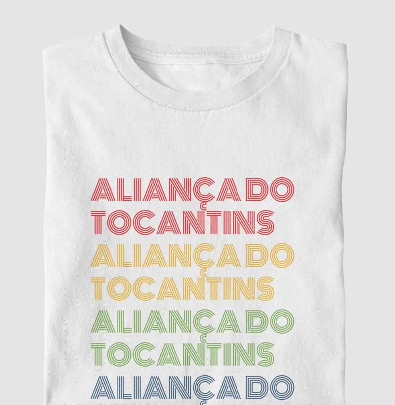 Aliança do Tocantins Letreiro Retrô
