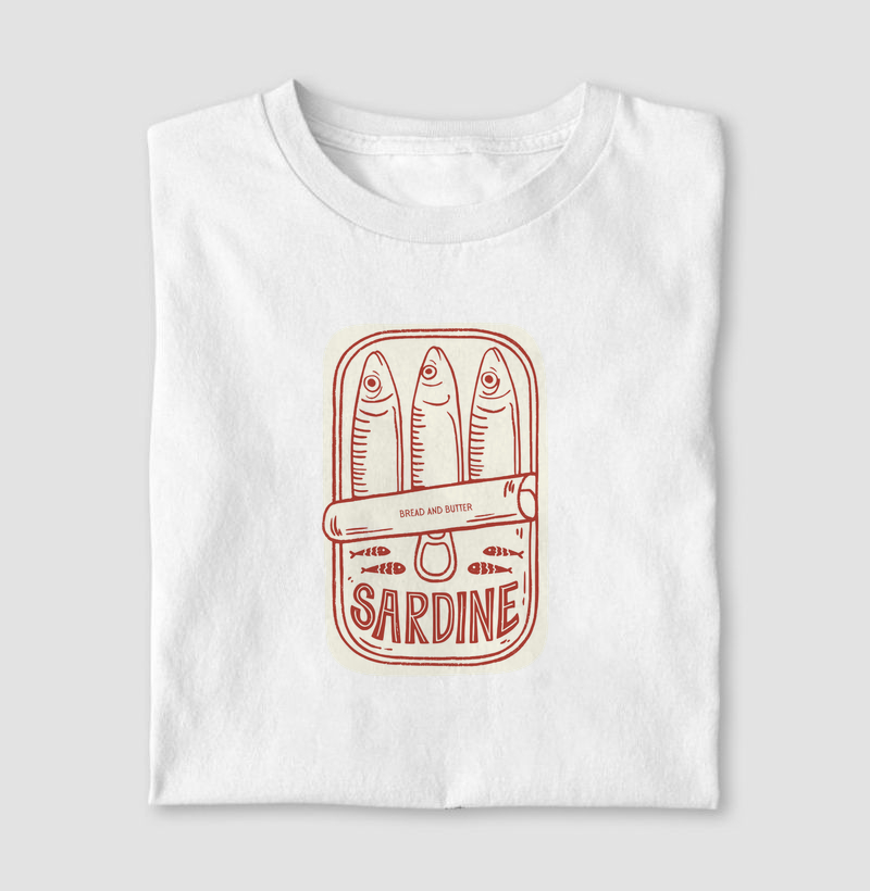 Camiseta Sardine B&B Red