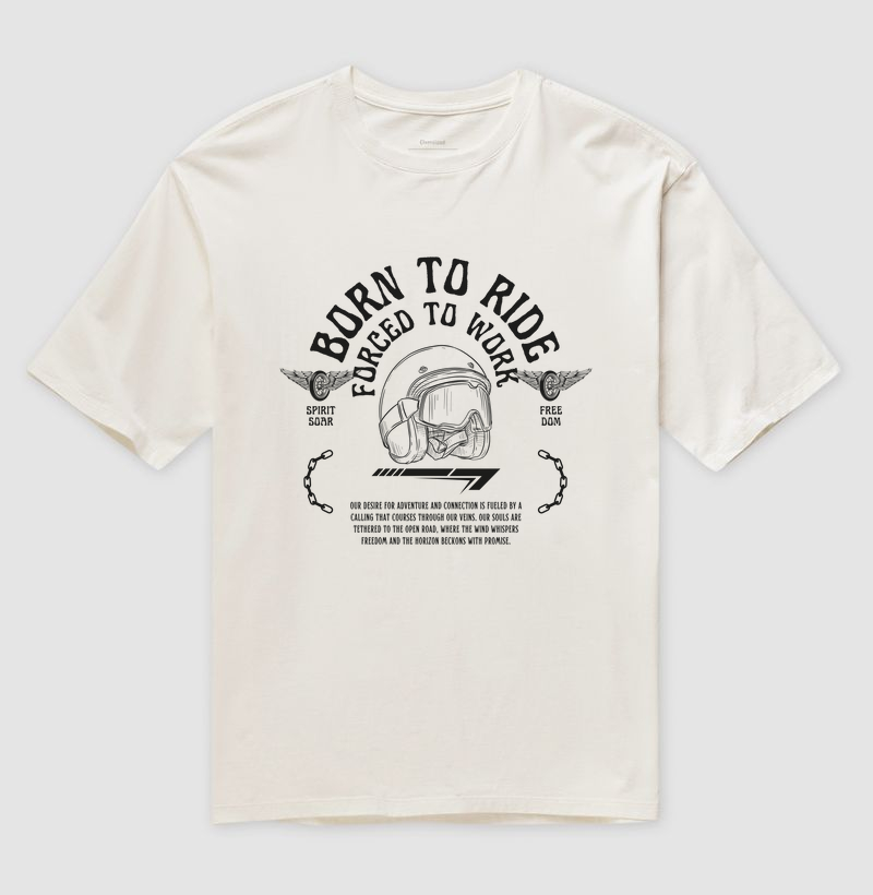 Born to ride, forced to work