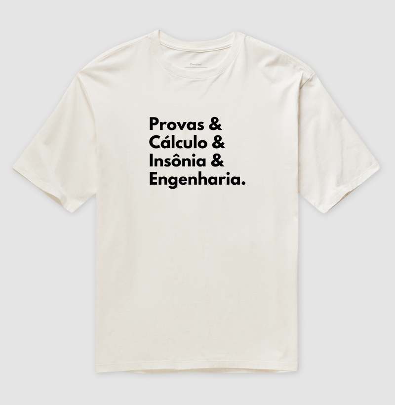 Provas & Cálculo & Insônia & Engenharia