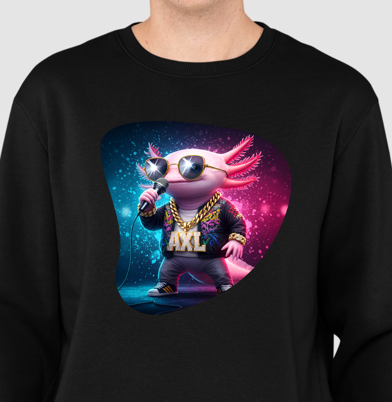Suéter Moletom - AXL, O Rapper (01)