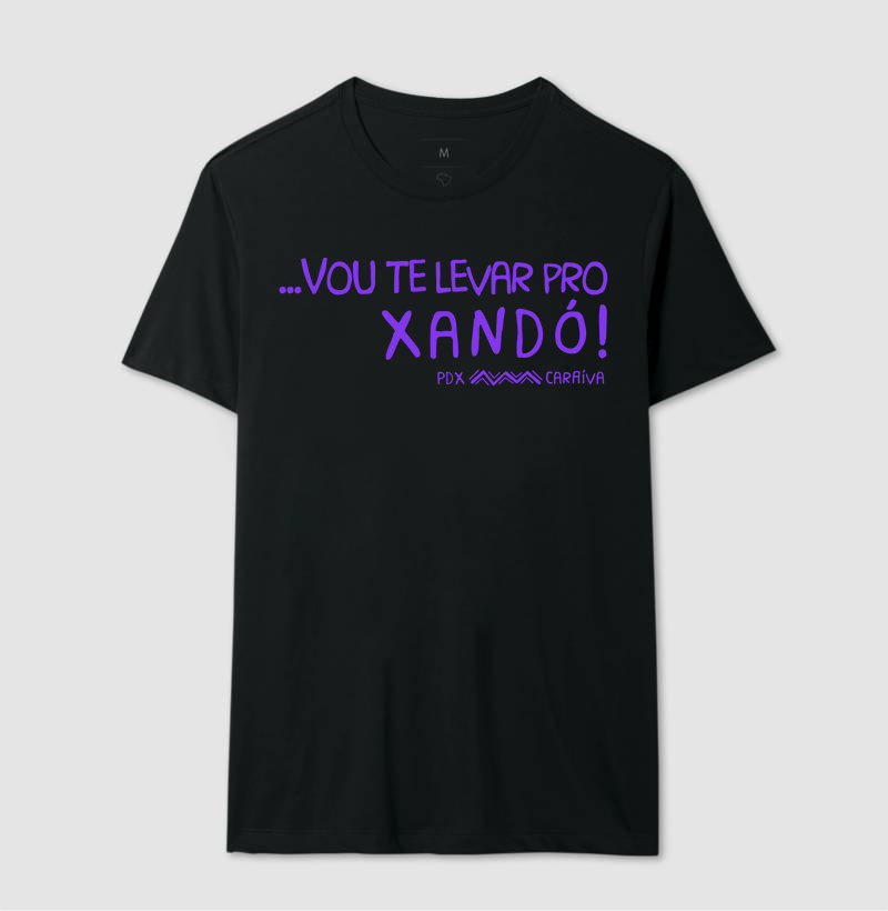 Vou te levar pro Xandó - estampa azul