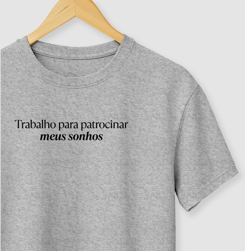Trabalho para Patrocinar Meus Sonhos