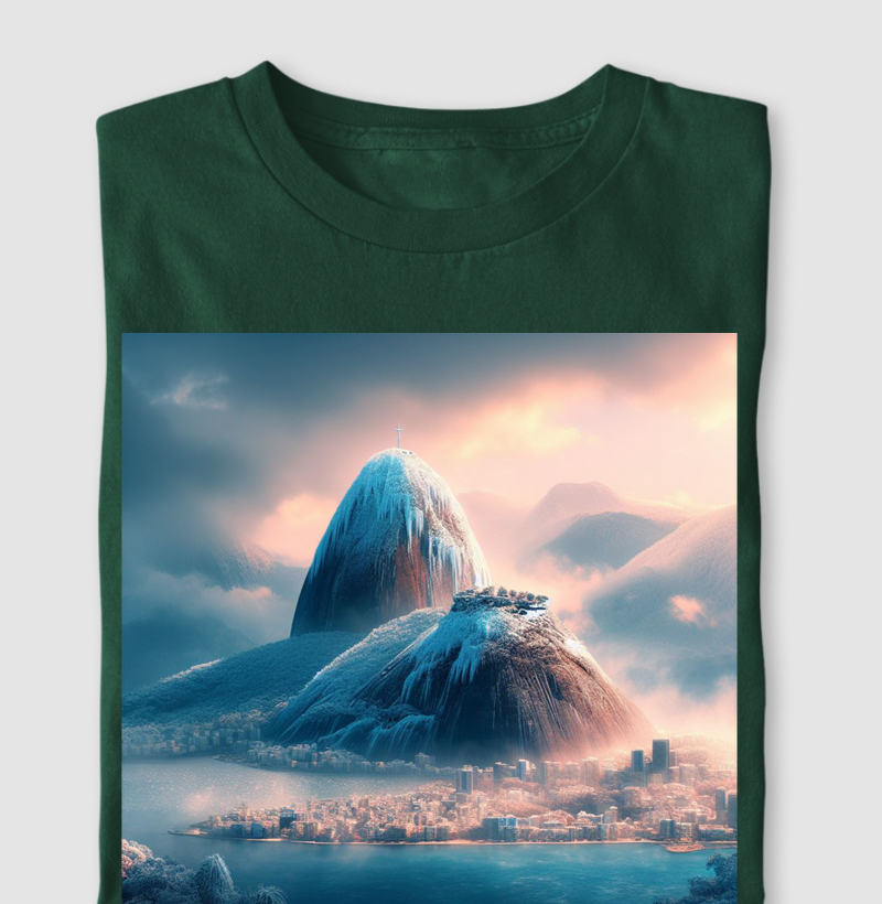 NEVE NO RIO DE JANEIRO / Estampas Reverso 1