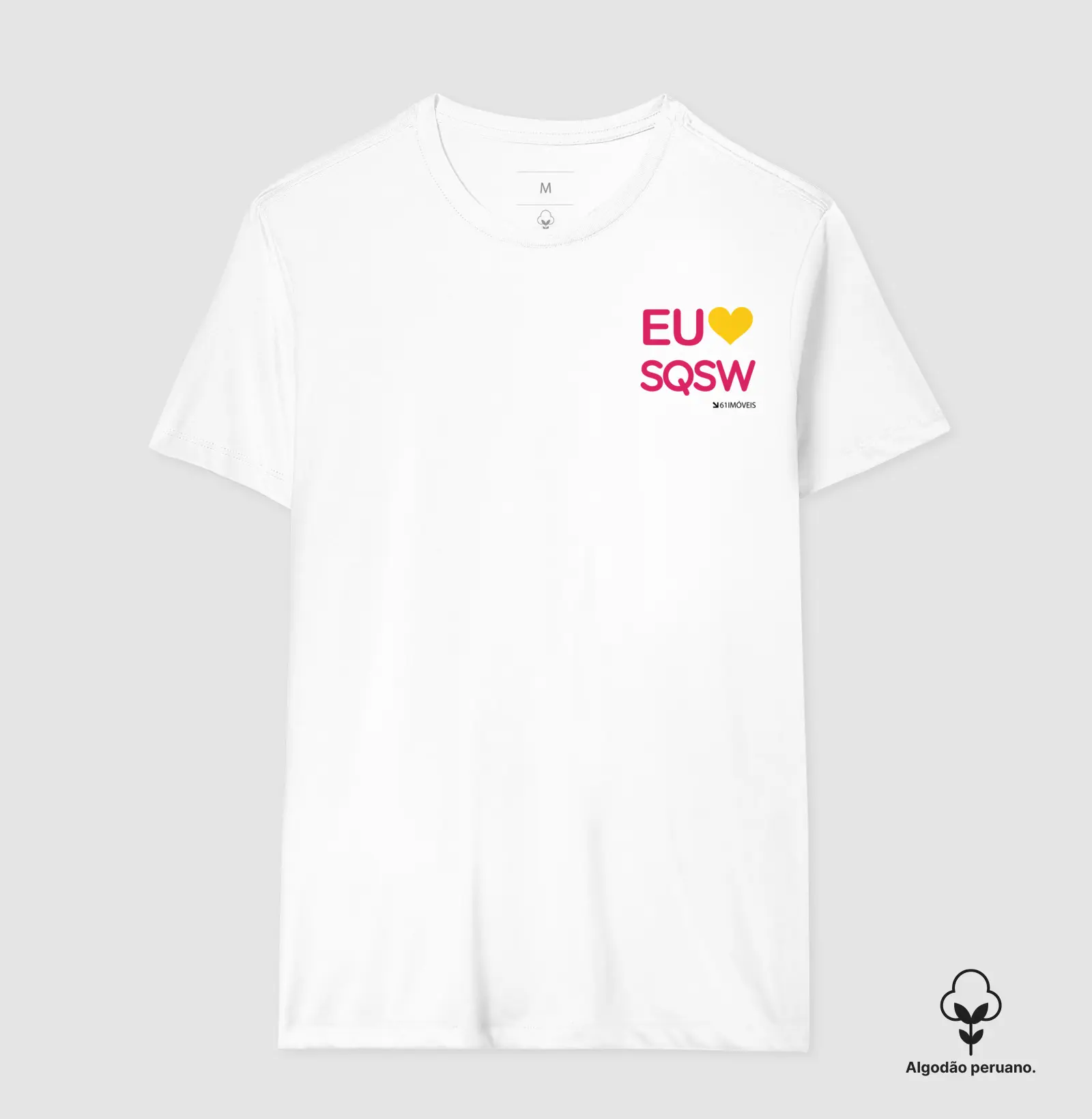 Camiseta '' Eu Amo SQSW ''