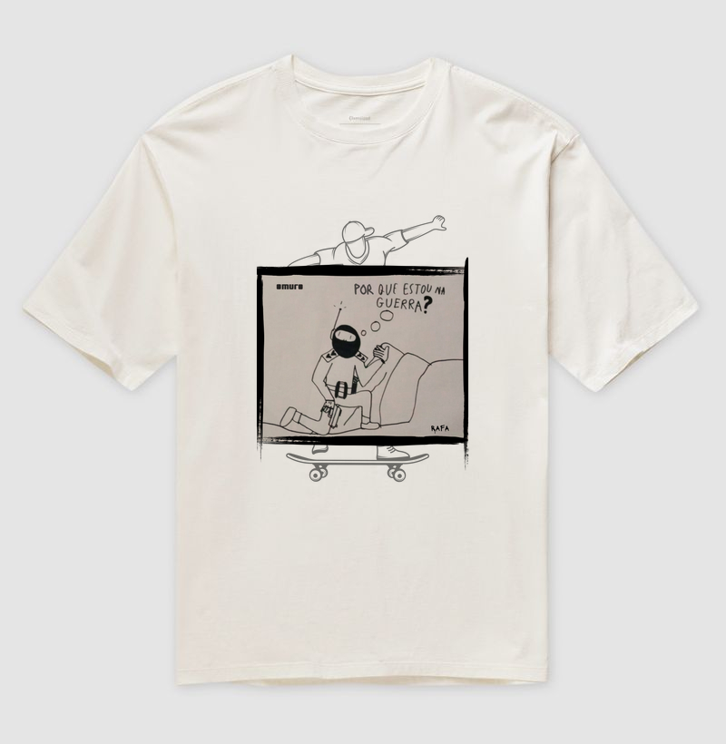 camiseta | por que estou na guerra?