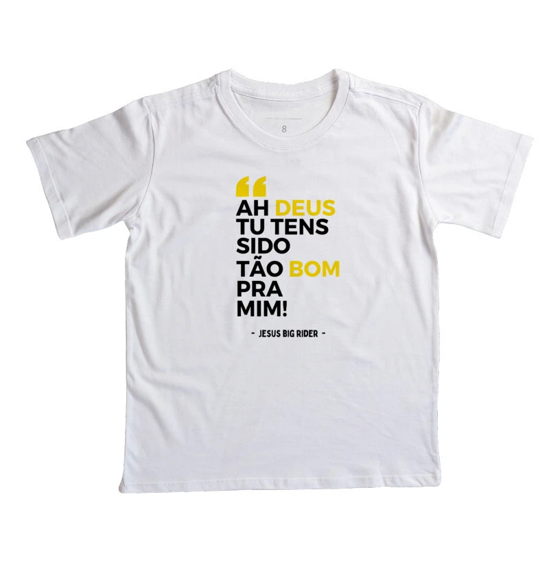 AH DEUS CAMISETA INFANTIL
