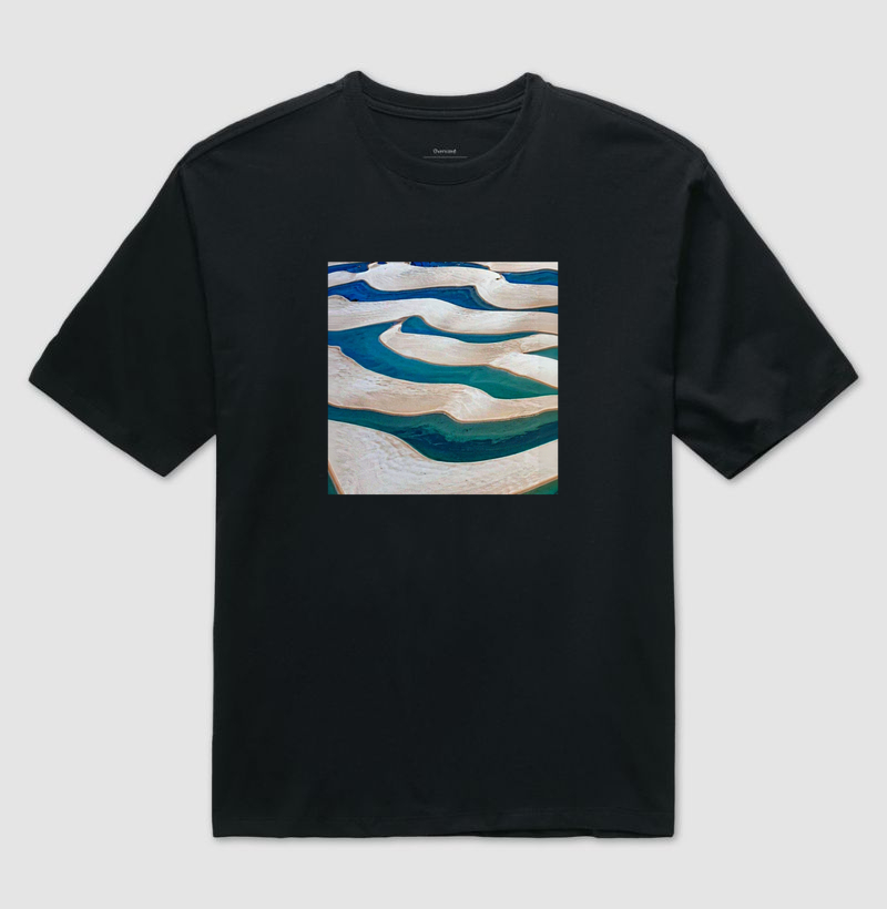 Camiseta Oversized Lençóis