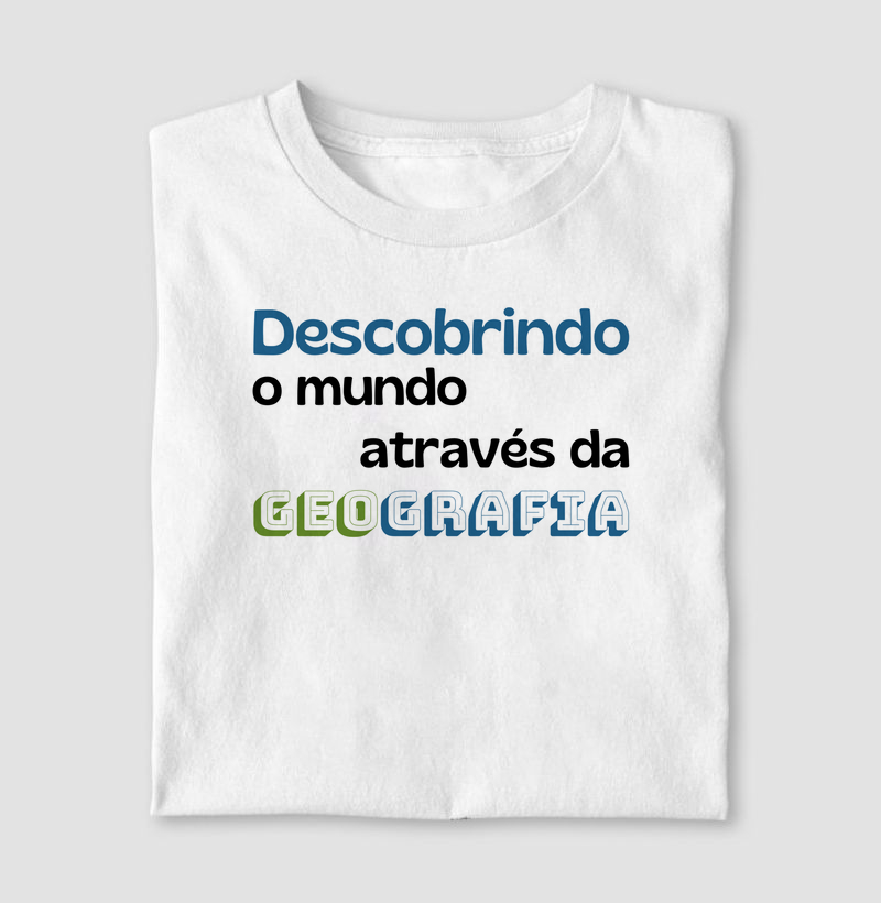 Descobrindo o mundo através da geografia.