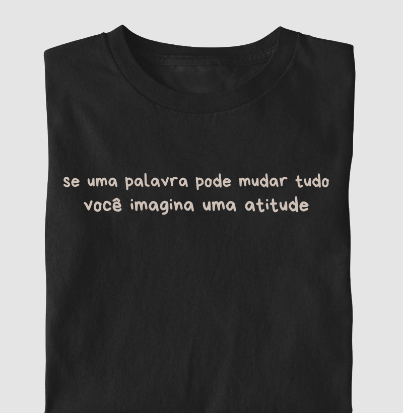 PALAVRA E ATITUDE