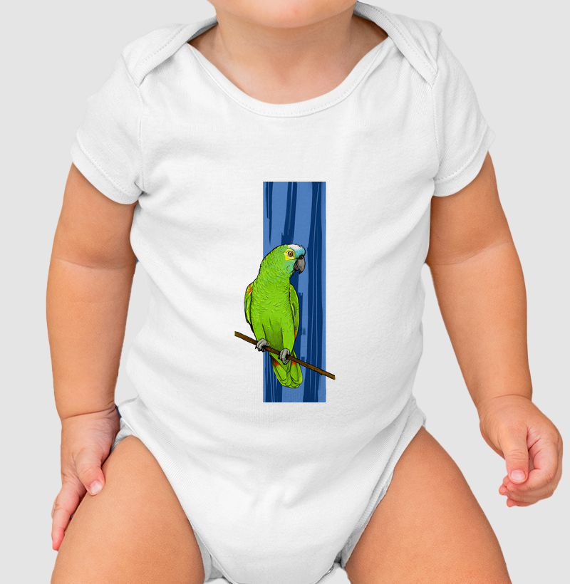 Body Infantil  Papagaio