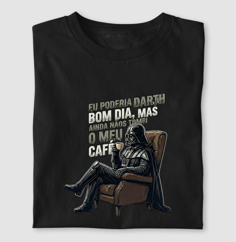 Camiseta - Café Com o Lado Sombrio