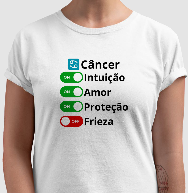 Camiseta Câncer Vibes