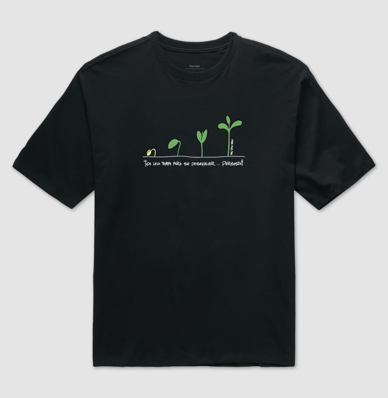 Camiseta Oversized - Tempo