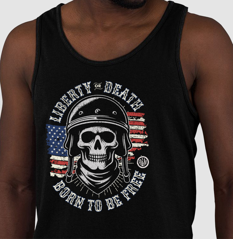 American Biker Skull
