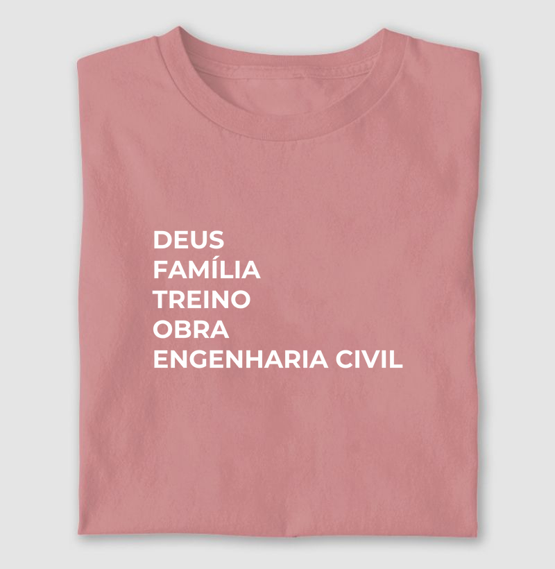Deus, Família, Treino, Obra, Engenharia Civil