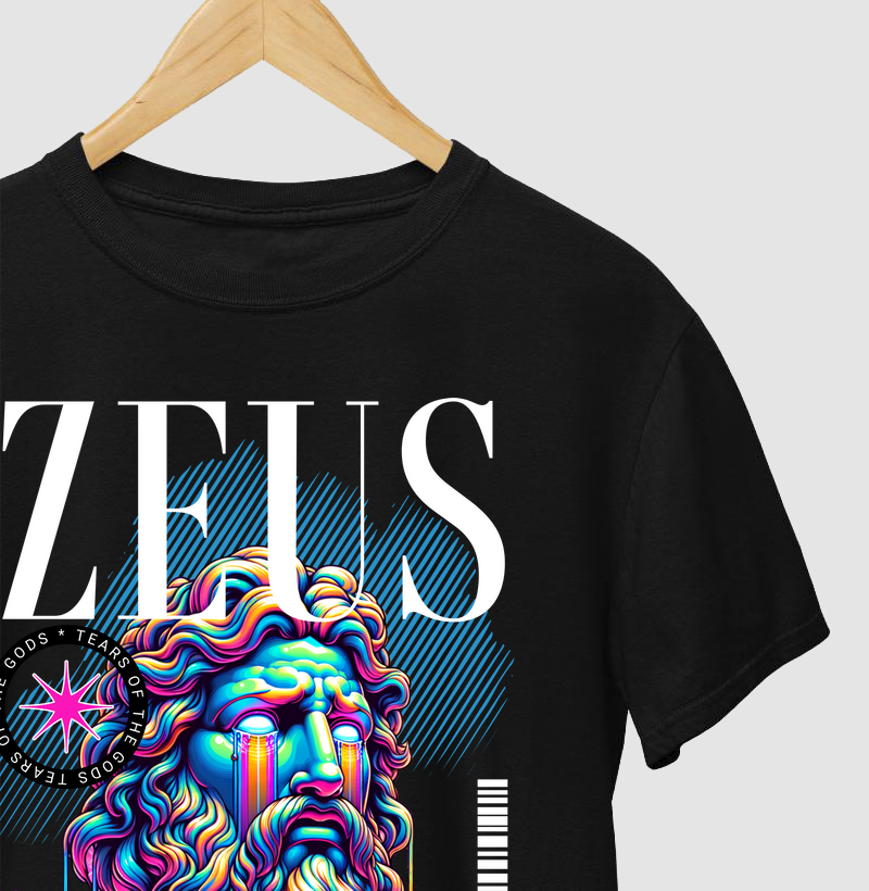 Camiseta Deborest - Psychedelic Zeus Tears 