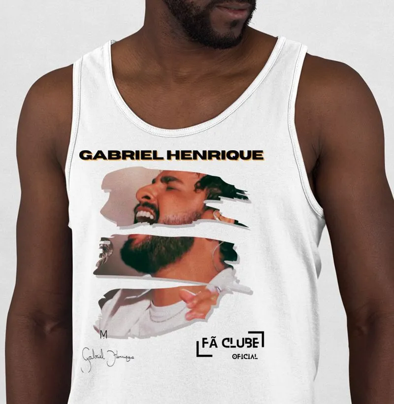 Gabriel Henrique - Camiseta Regata - Beautiful Collection - Fã Clube Oficial