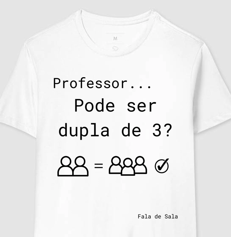 Dupla de três clara