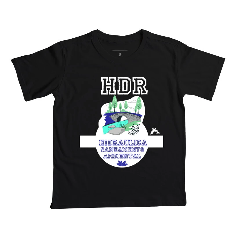 Camiseta Infantil Hidráulica Saneamento Ambiental 0120