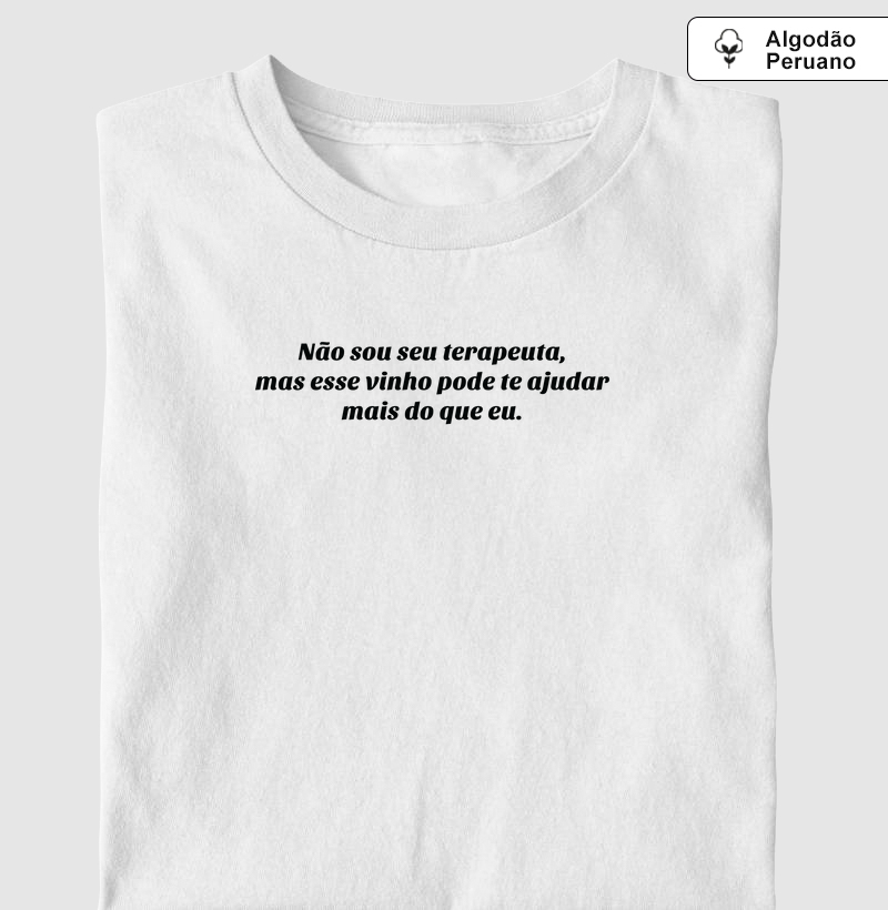 Não sou seu terapeuta...