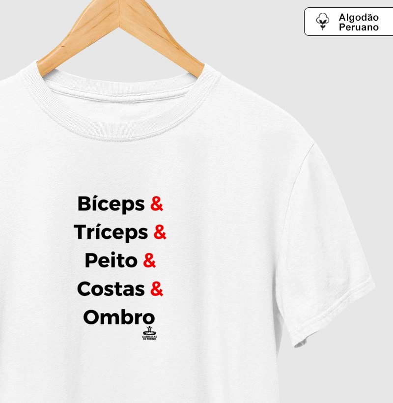 Bíceps & Tríceps & Peito & Costas & Ombro