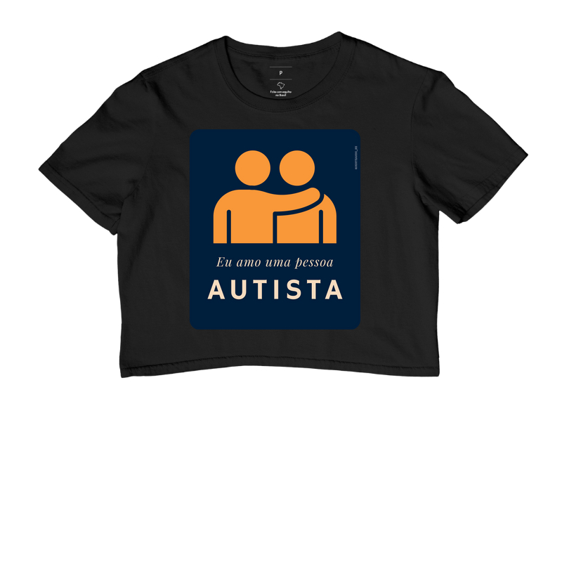 Peça "Eu Amo Uma Pessoa Autista"