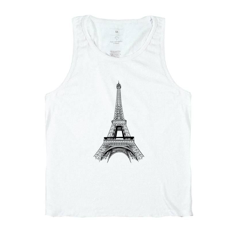 Camiseta Viagem - Torre Eiffel