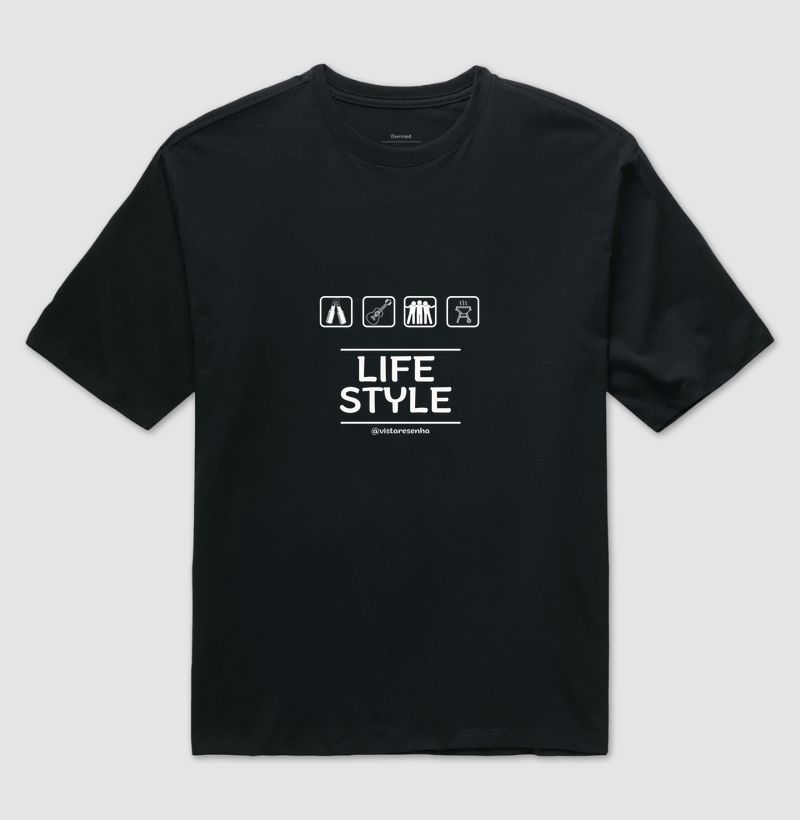 Camiseta Life Style - Resenha 