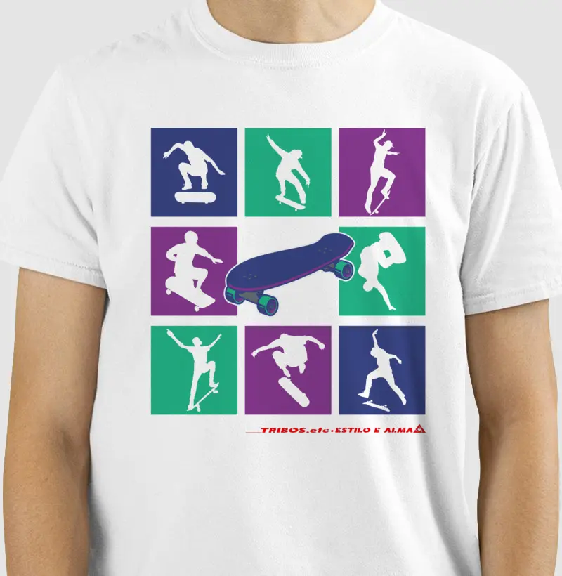 CAMISETA RESERVA.INK MASCULINA E FEMININA TRIBOS.etc ADVENTURE SKATE STREET SKATING