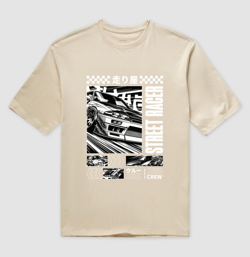 Camiseta Oversized - Street Racer
