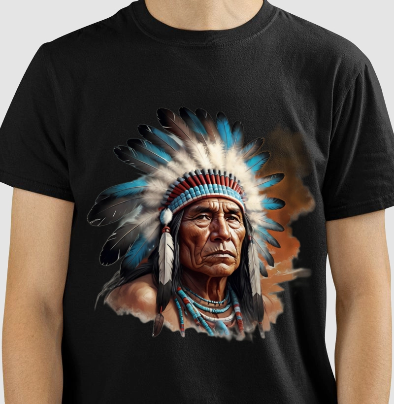 T-SHIRT NATIVE AMERICAN