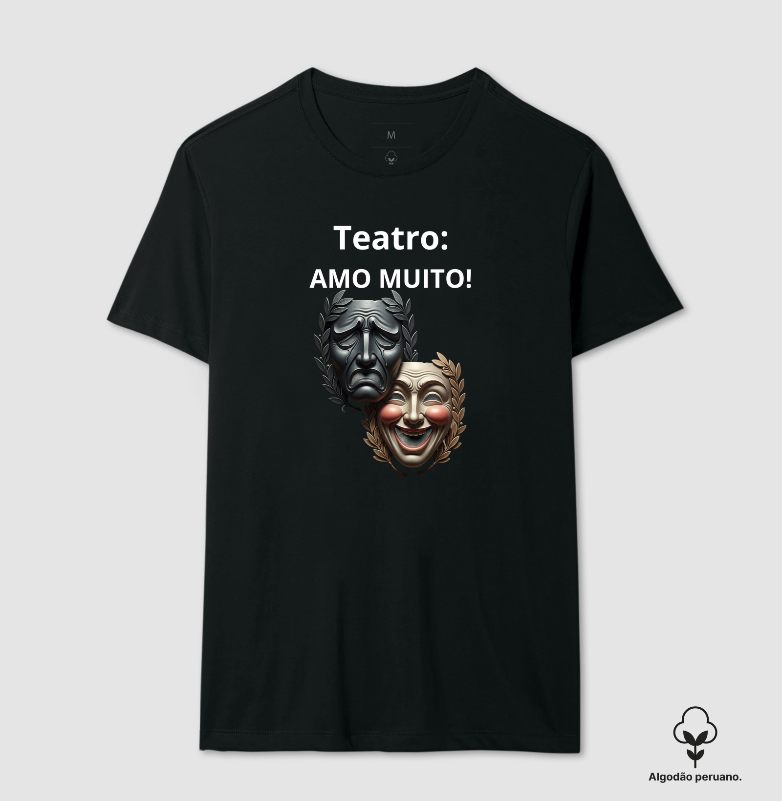 TEATRO AMO MUITO COM MÁSCARAS!