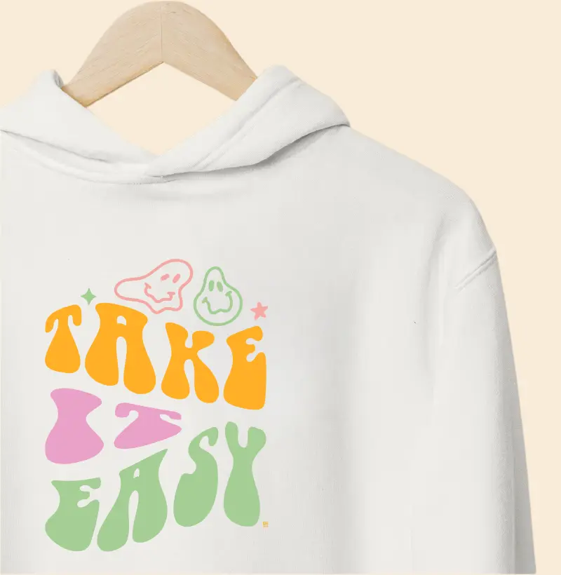 Hoodie Moletom Take It Easy 