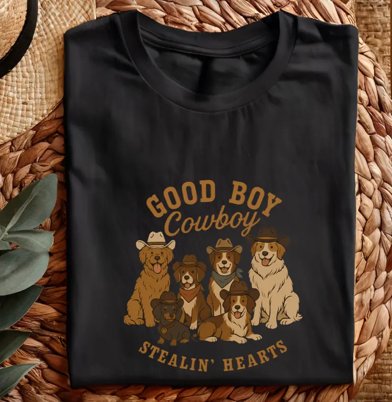 Good Boy Cowboy - Algodão 30.1