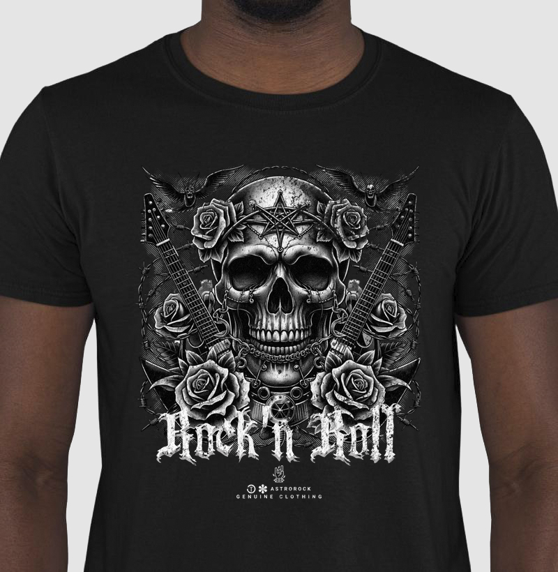 CAMISETA: ROCK'N ROLL