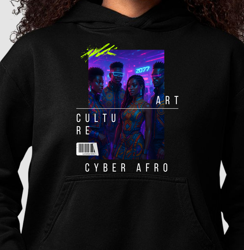 Hoodie Moletom Black Party
