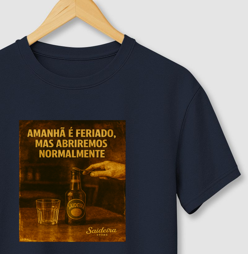 camiseta retro saideirolflex