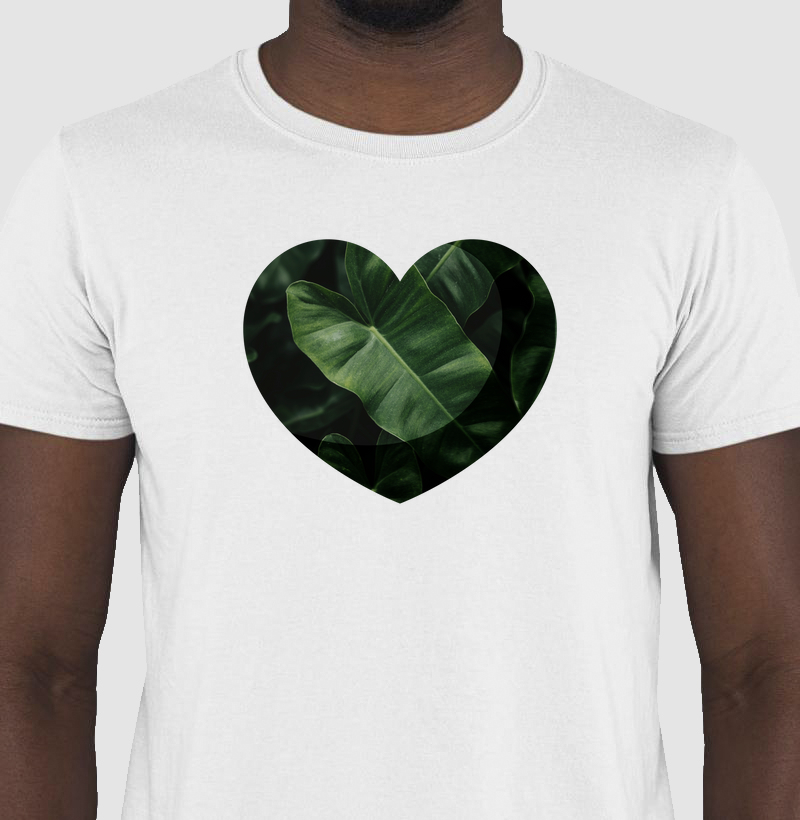 Camiseta coração Imbé