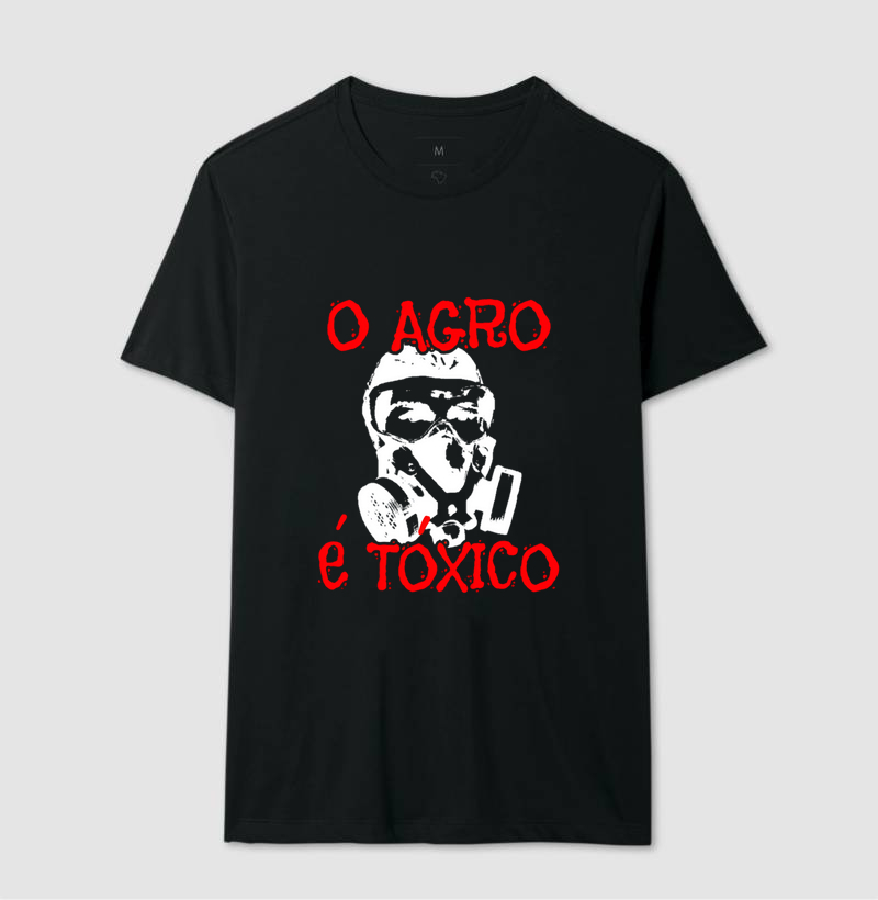 O agro é tóxico (fonte vermelha)