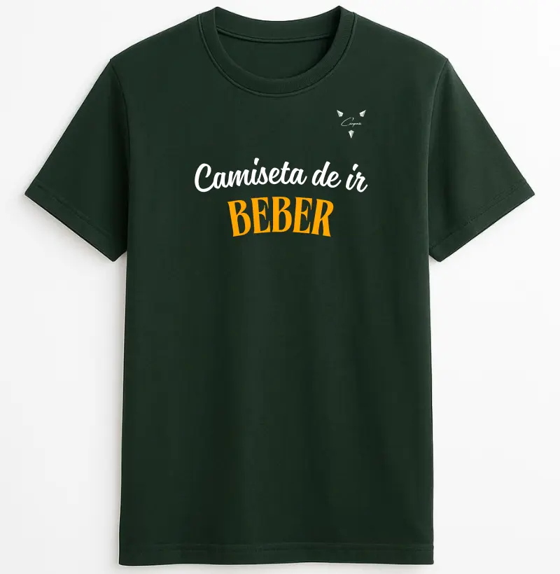 Camiseta Canpova "ir beber"