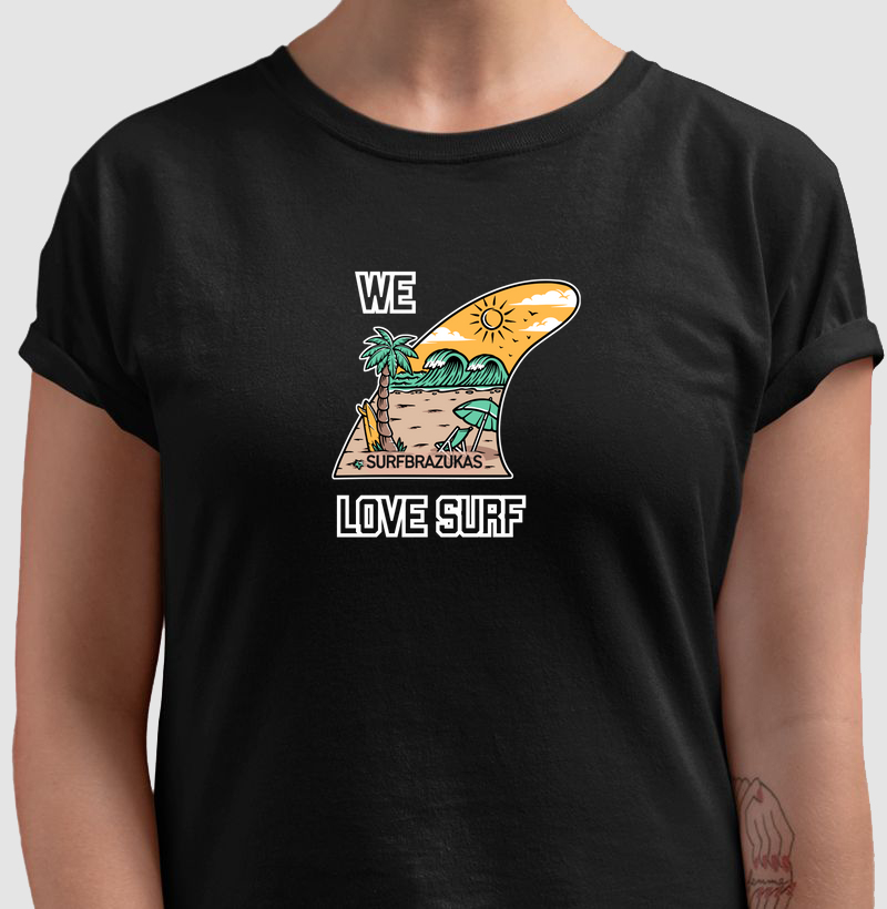 WE LOVE SURF STYLIZED