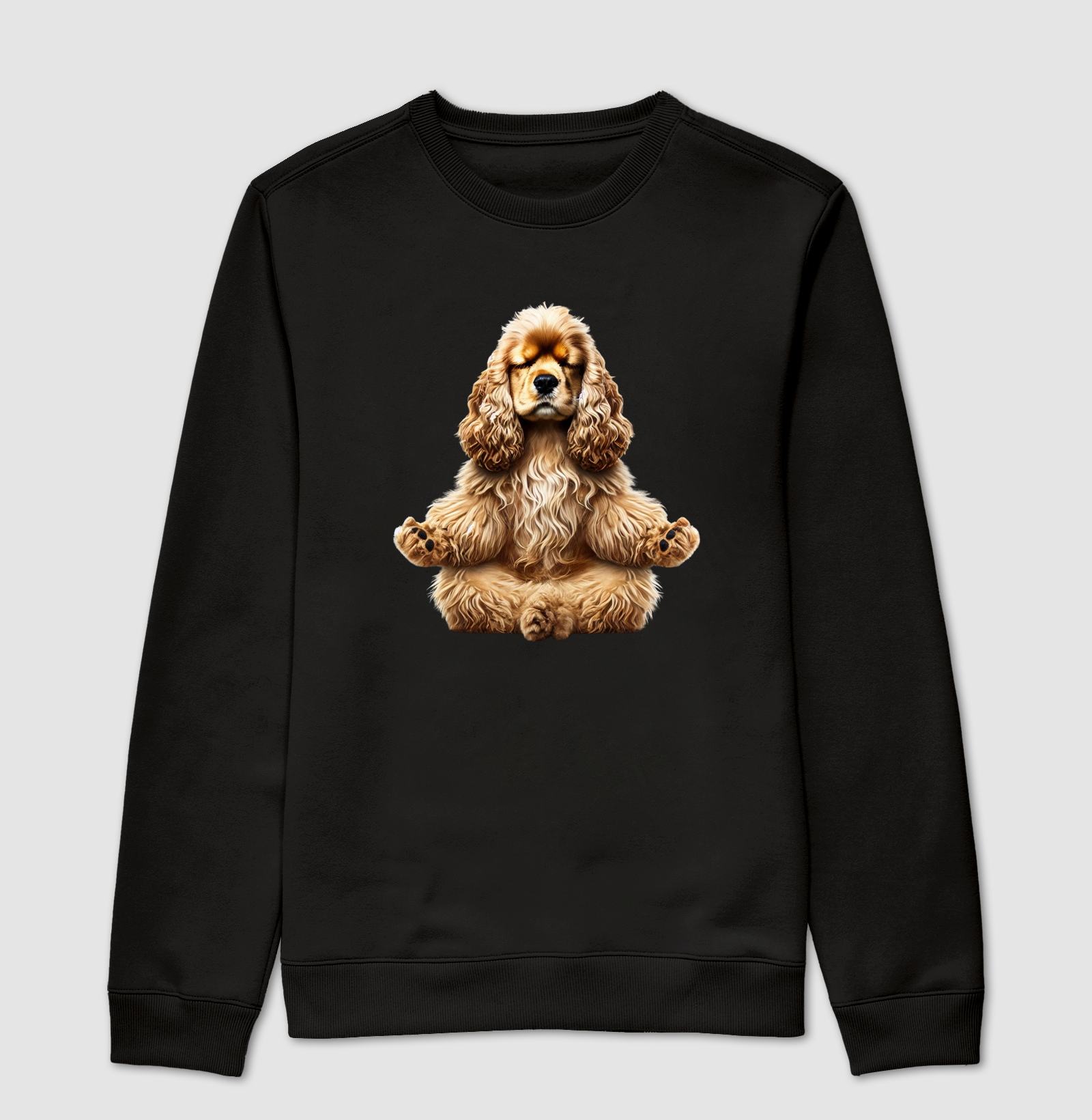 Cocker Spaniel Meditando