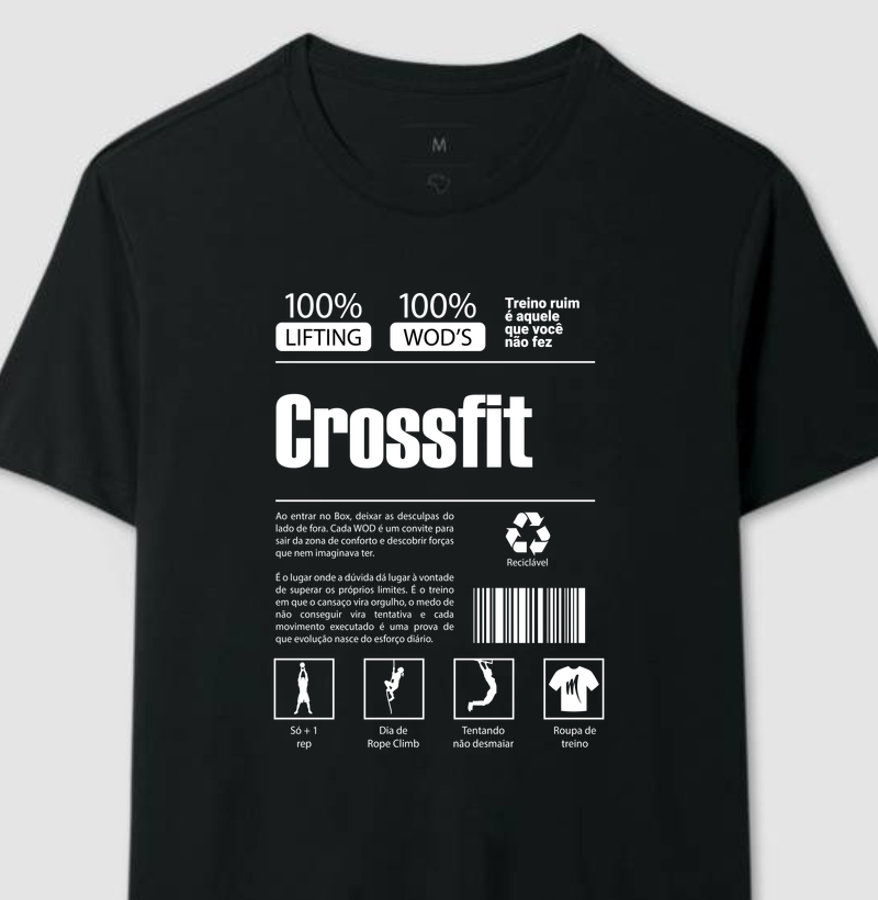 T-Shirt - Produto Crossfit