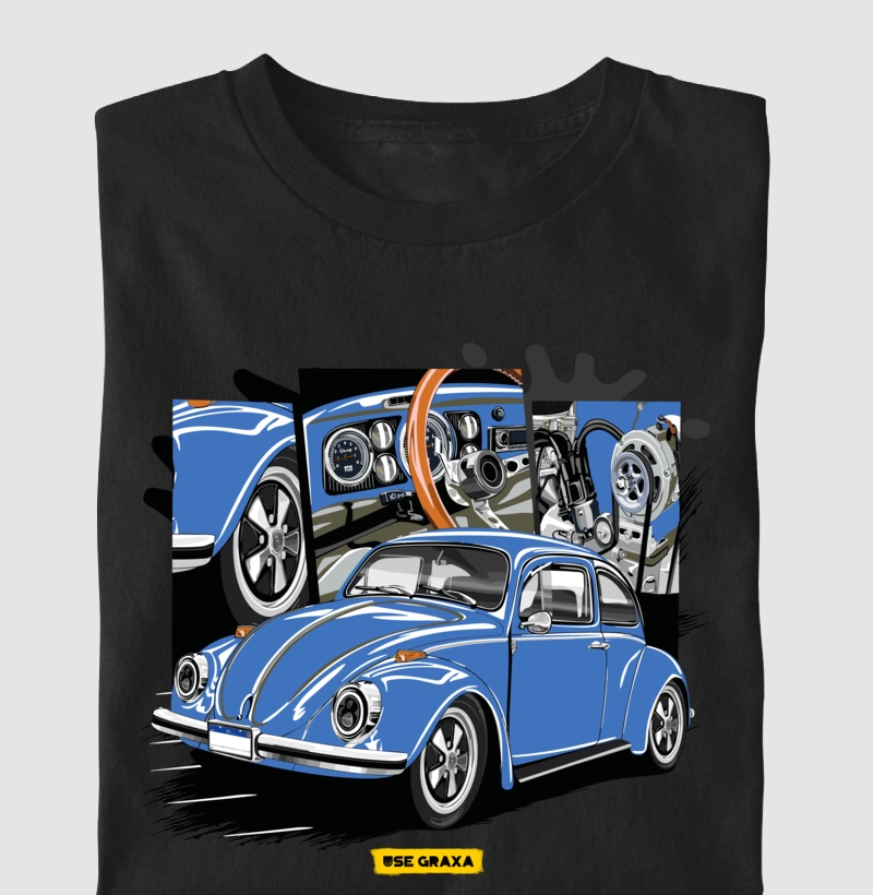 Fusca Azul Invocado